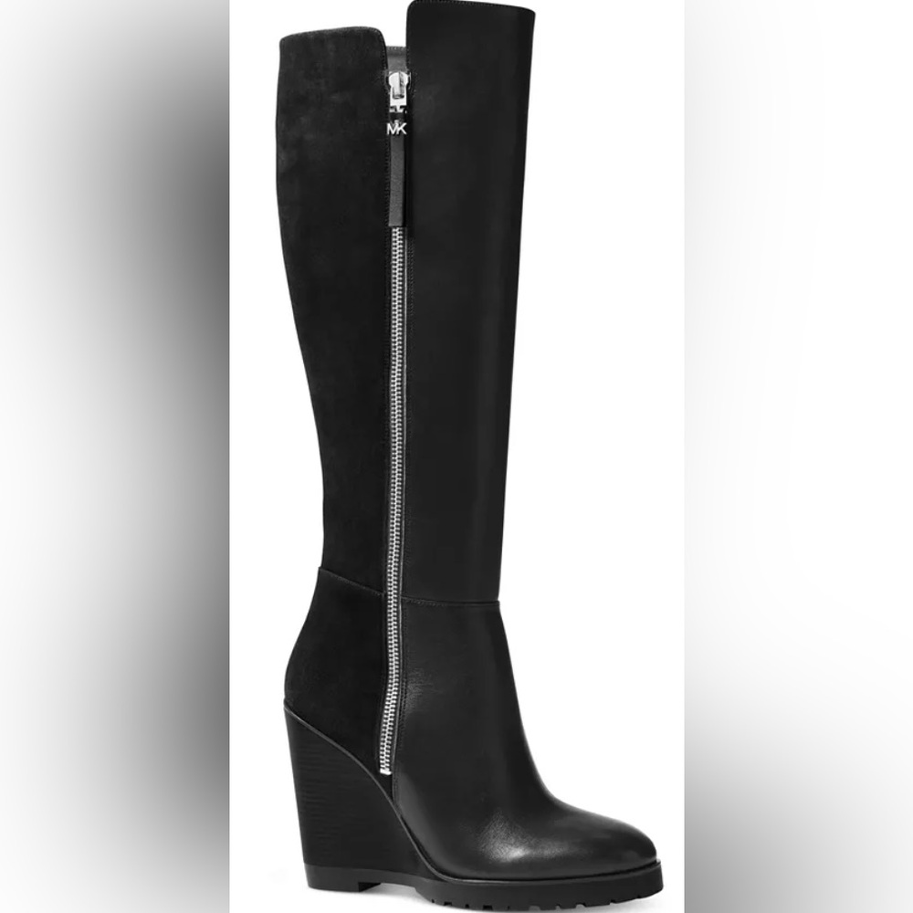 MICHAEL Michael Kors' Clara wedge boots Sz 8